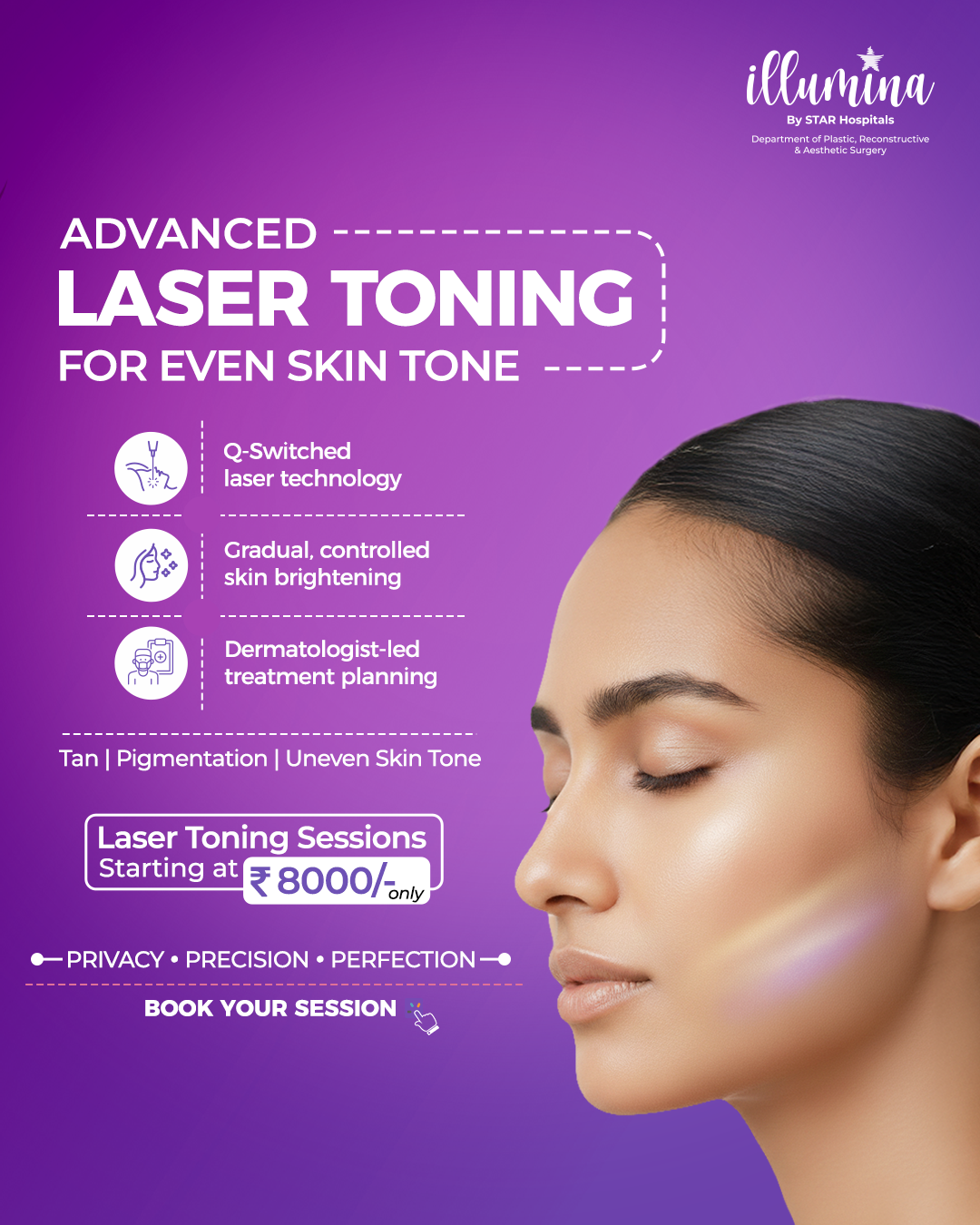 Illumina by Star Hospitals Facebook ad from Jun 27, 2026
