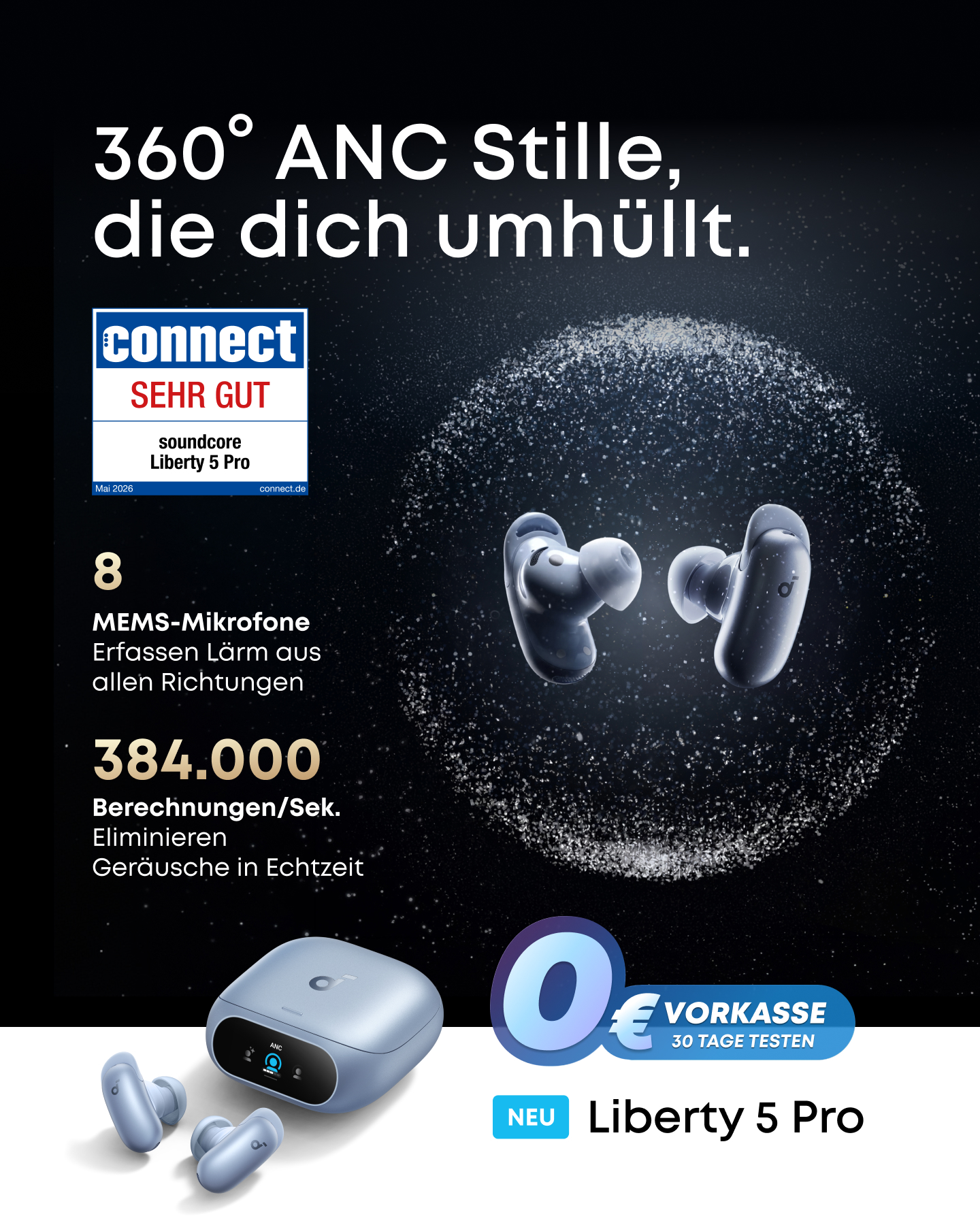 soundcore Deutschland Facebook ad from May 25, 2026