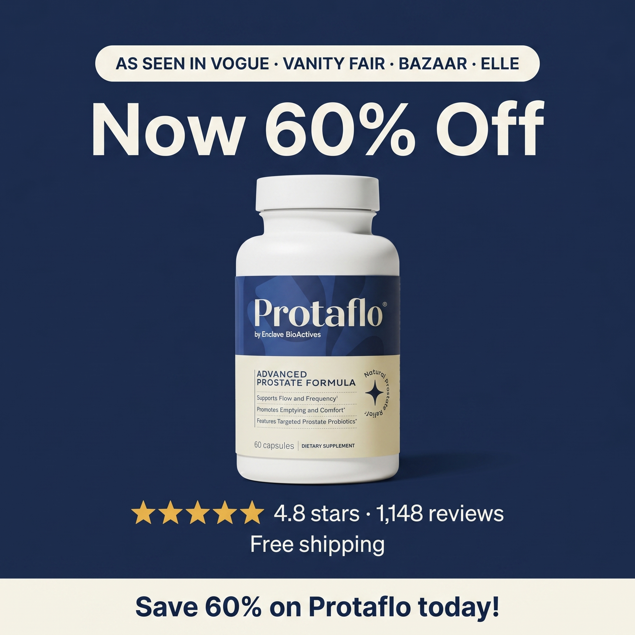Protaflo Facebook ad
