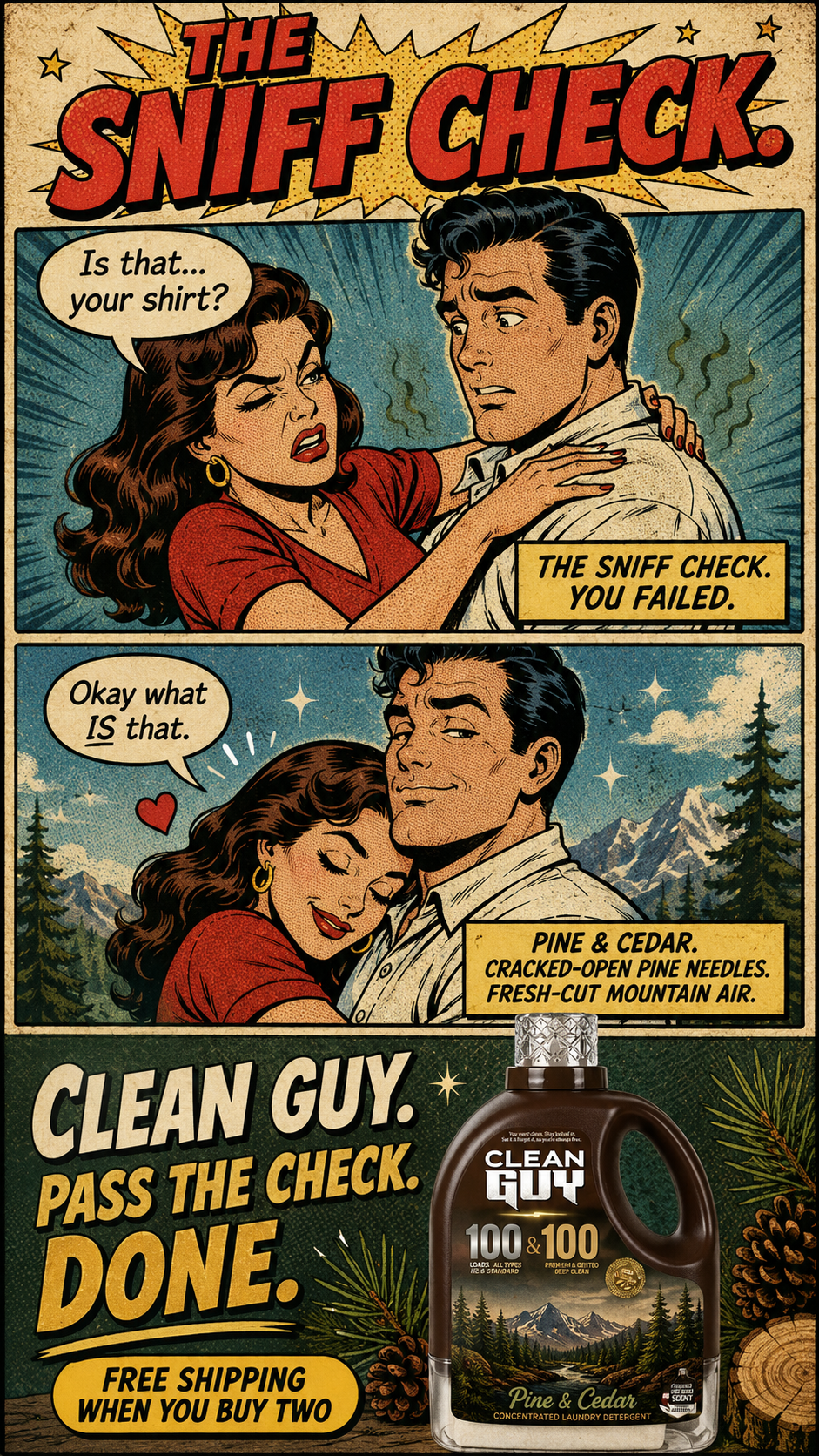 Clean Guy Facebook ad