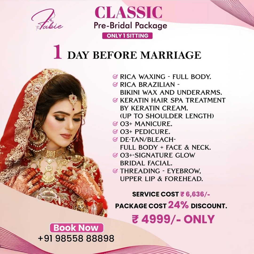 The Fabie Beauty Salon Facebook ad: Chat with us