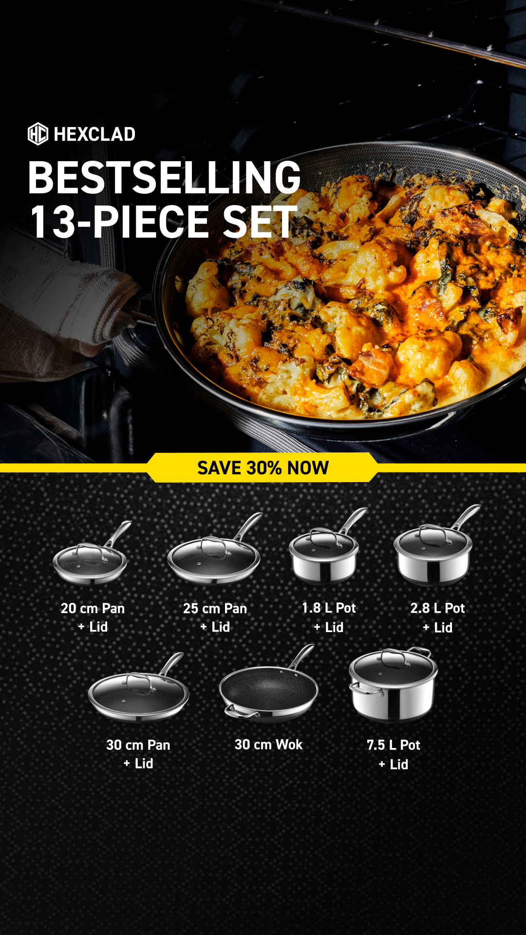 HexClad Facebook ad