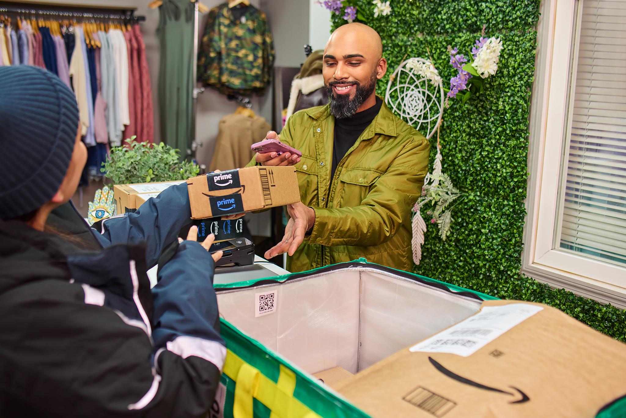 Transportation, Shipping, & Logistics at Amazon Facebook ad