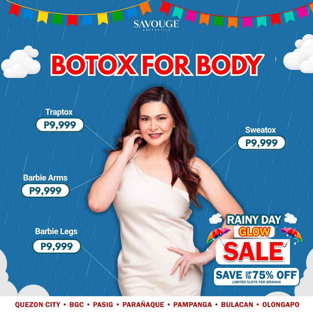 Savouge Aesthetics Bulacan Facebook ad