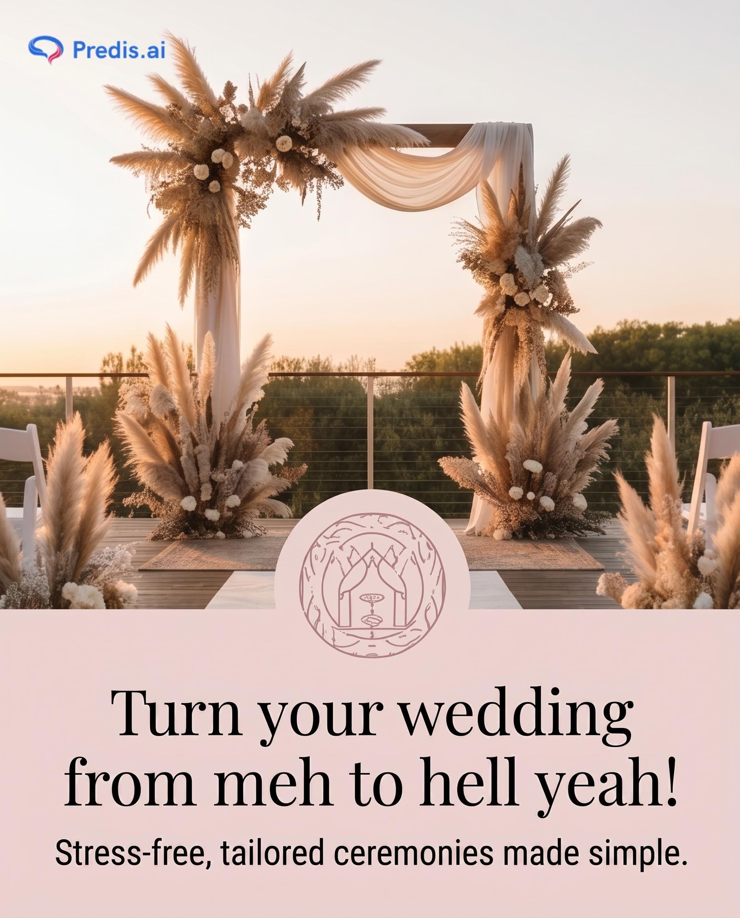 Get Wed Facebook ad: We handle your legal paperwork and craft personalized…