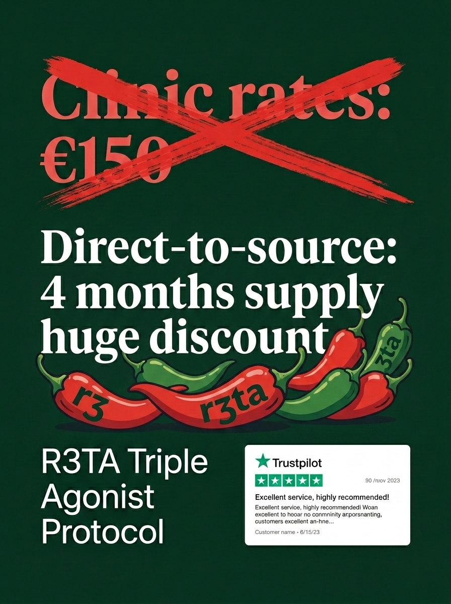 Human ID app Facebook ad: Direct-Source R3TA Pen Kit | Bypass the Clinic Markup