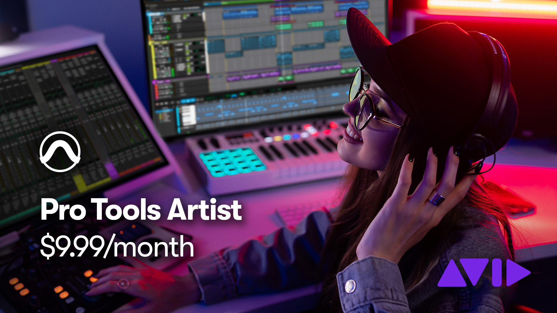 Avid Pro Tools Facebook ad