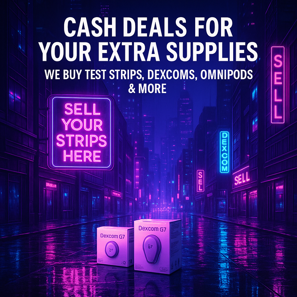 Diabetic Deal Depot Facebook ad: Sell Your Diabetic Supplies Today!