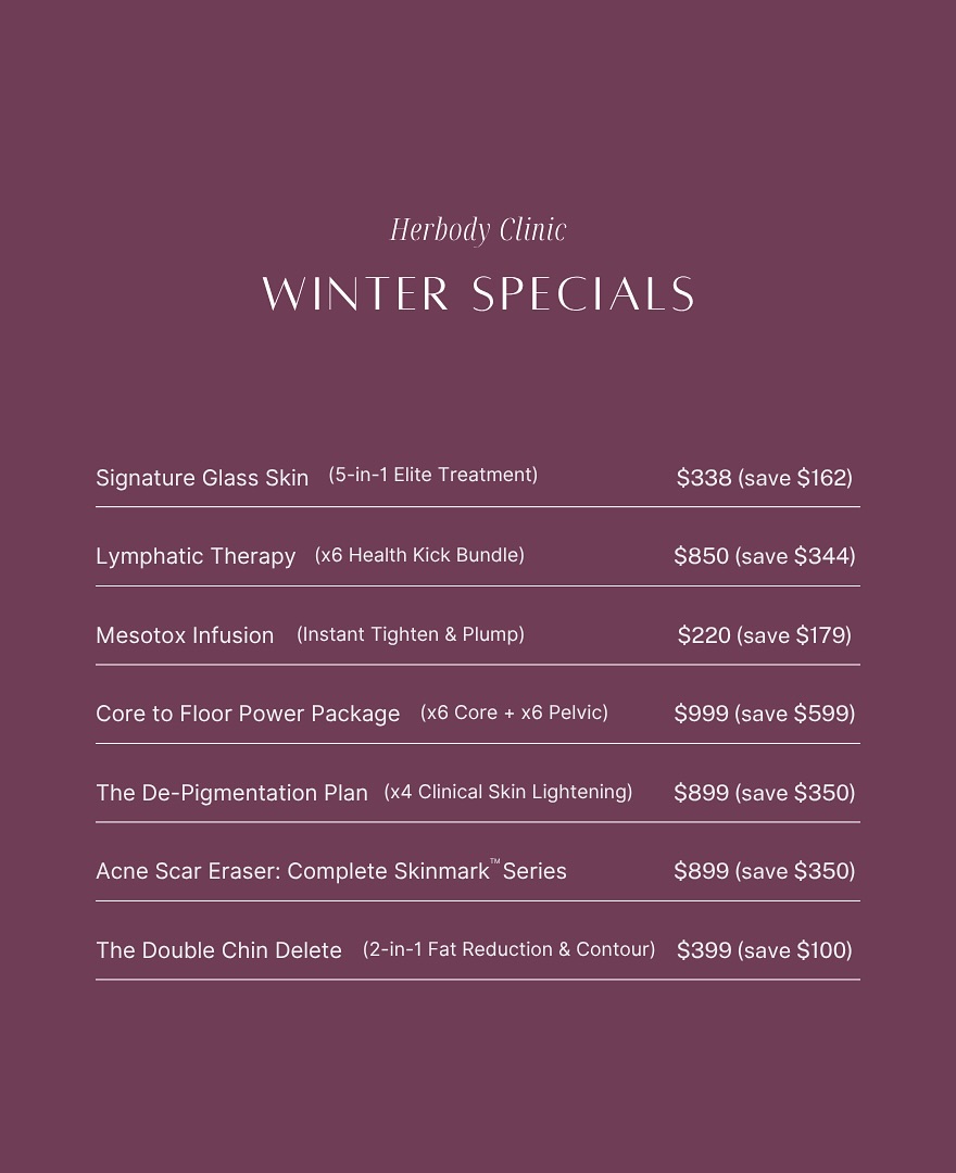 HerBody Clinic Facebook ad