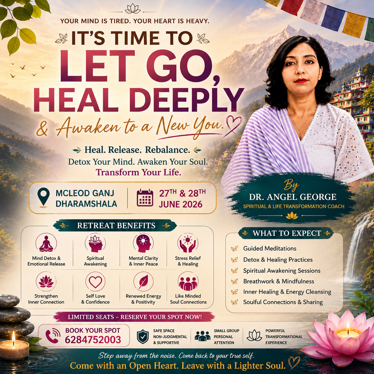 Angel healing centre Facebook ad: Chat with us
