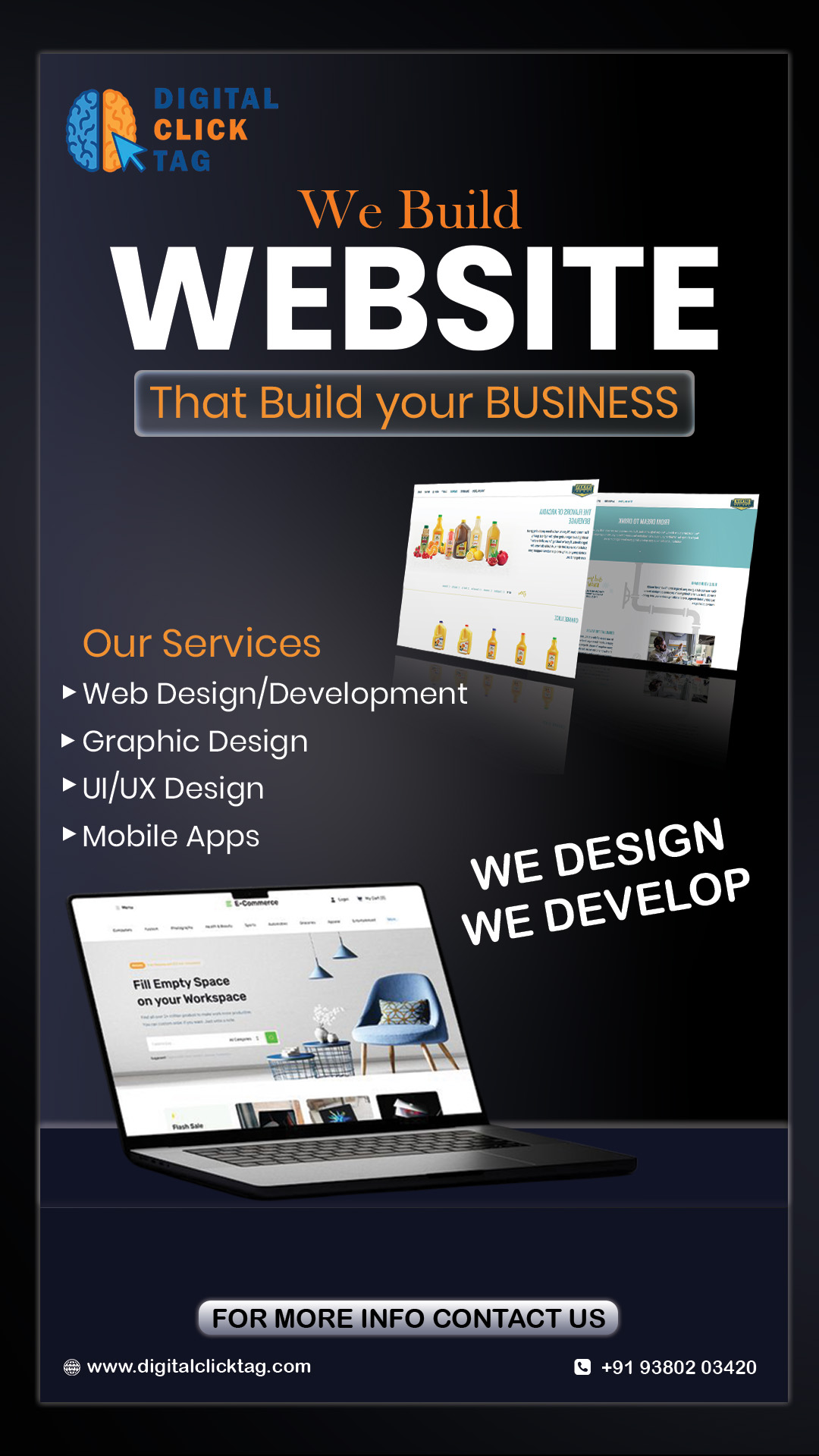 Digital Clicktag Facebook ad