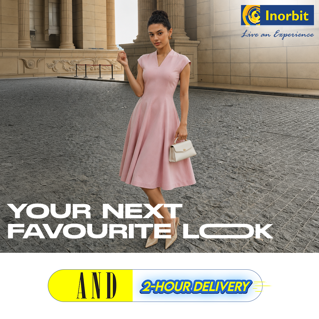 Inorbit Vashi Facebook ad: Shop online for ₹5,000 or more and receive…