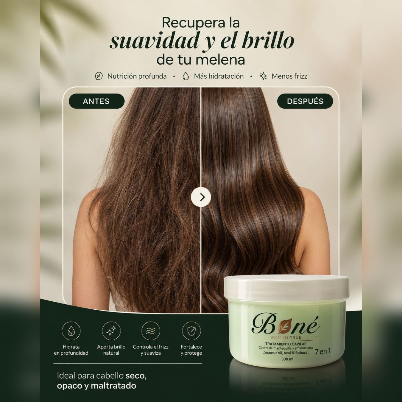 BONE Cuidado Capilar Natural Facebook ad