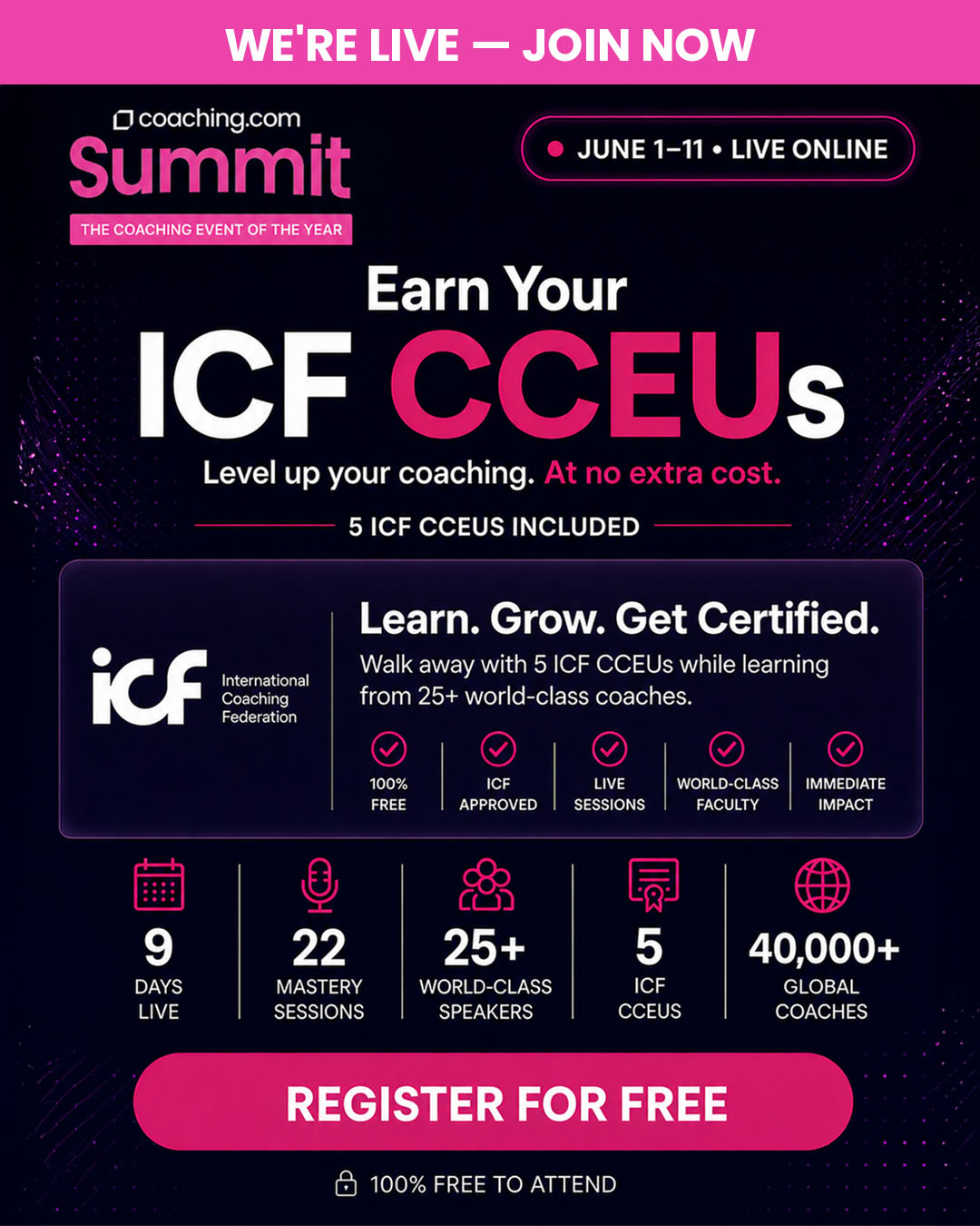 Coaching.com Facebook ad