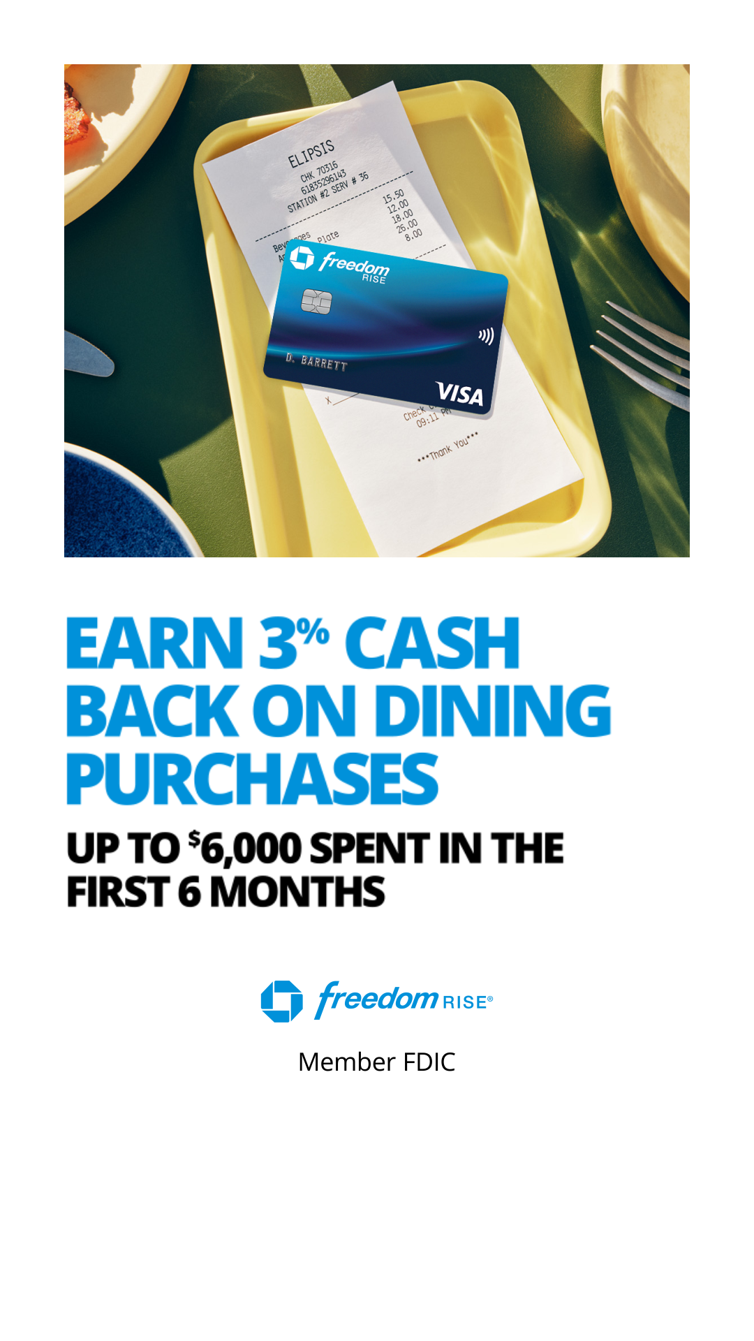 Chase Facebook ad