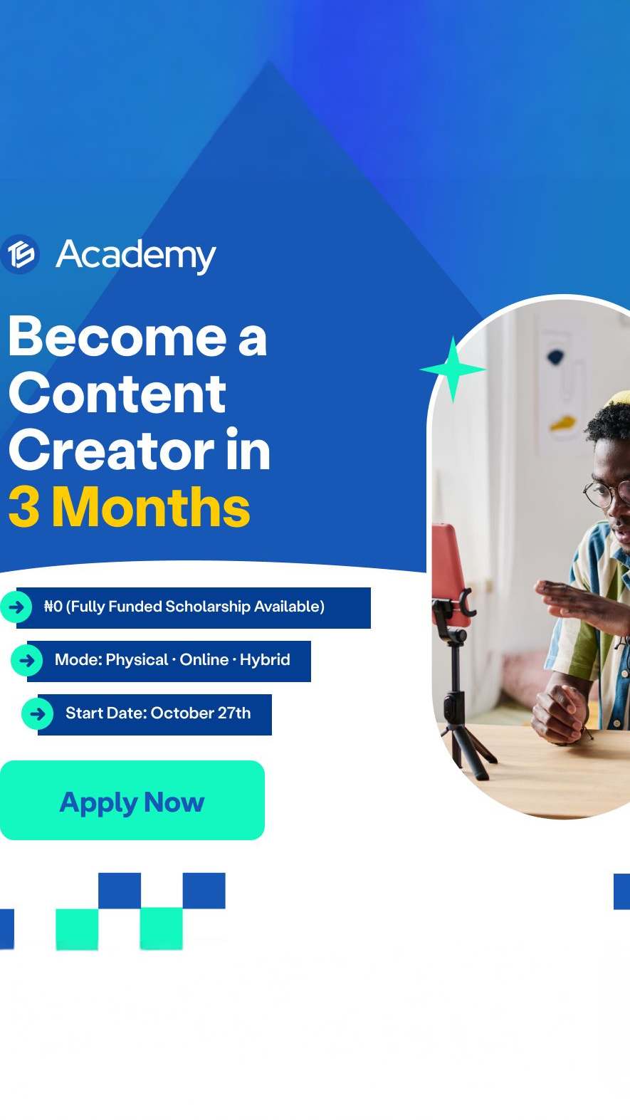 TS Academy Facebook ad