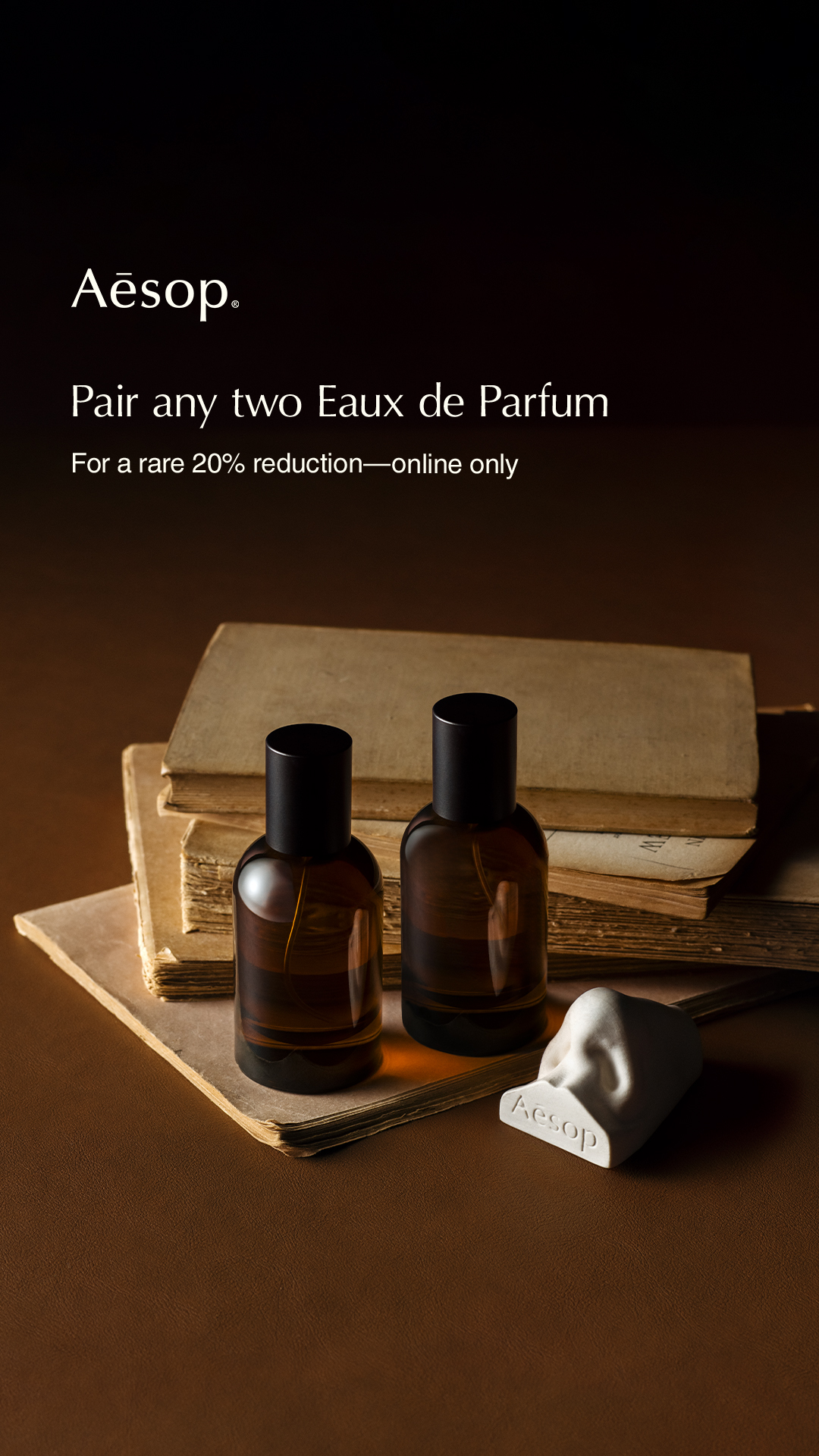 Aesop Facebook ad