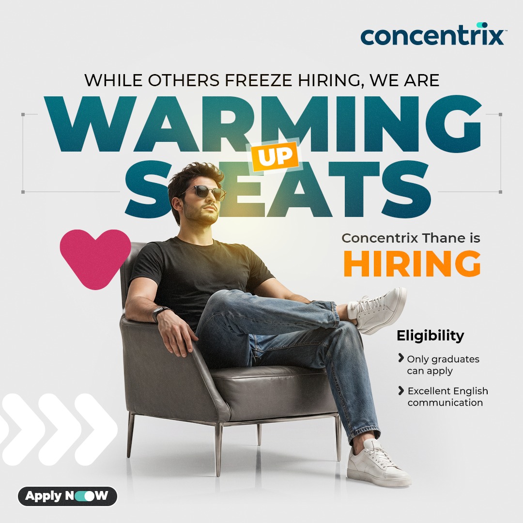Concentrix Facebook ad: The Quick Hiring Process at Concentrix can help…