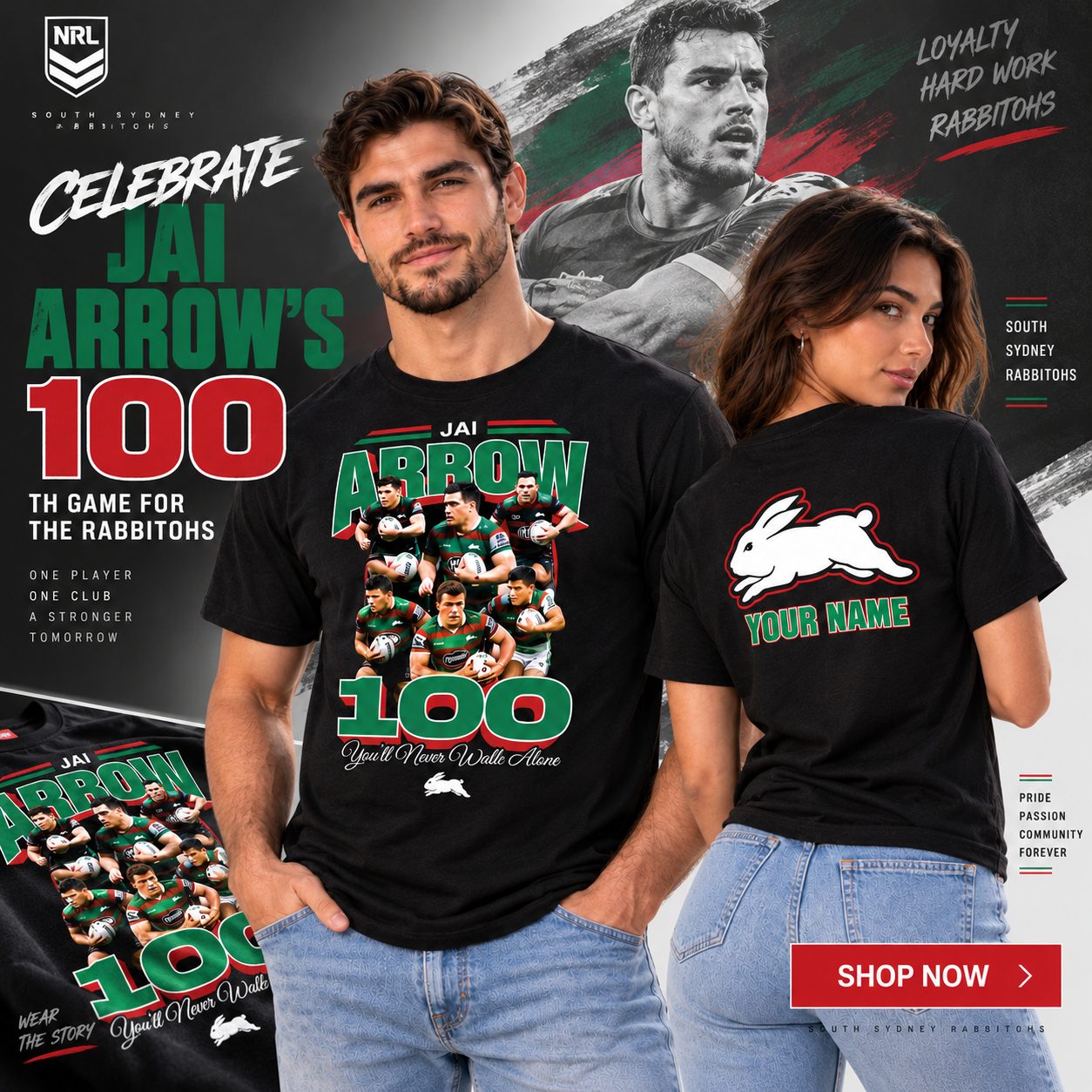 NRL Rabbitohs Gifts Facebook ad: LIMITED ORDER OFFER