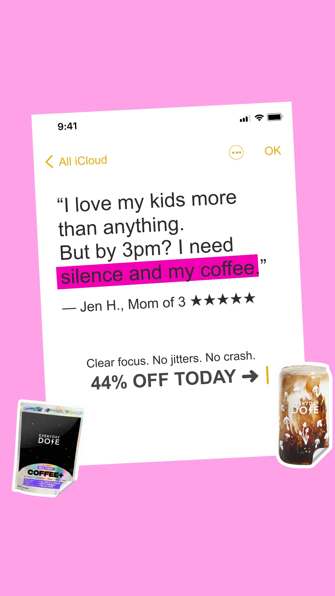 Everyday Dose Facebook ad