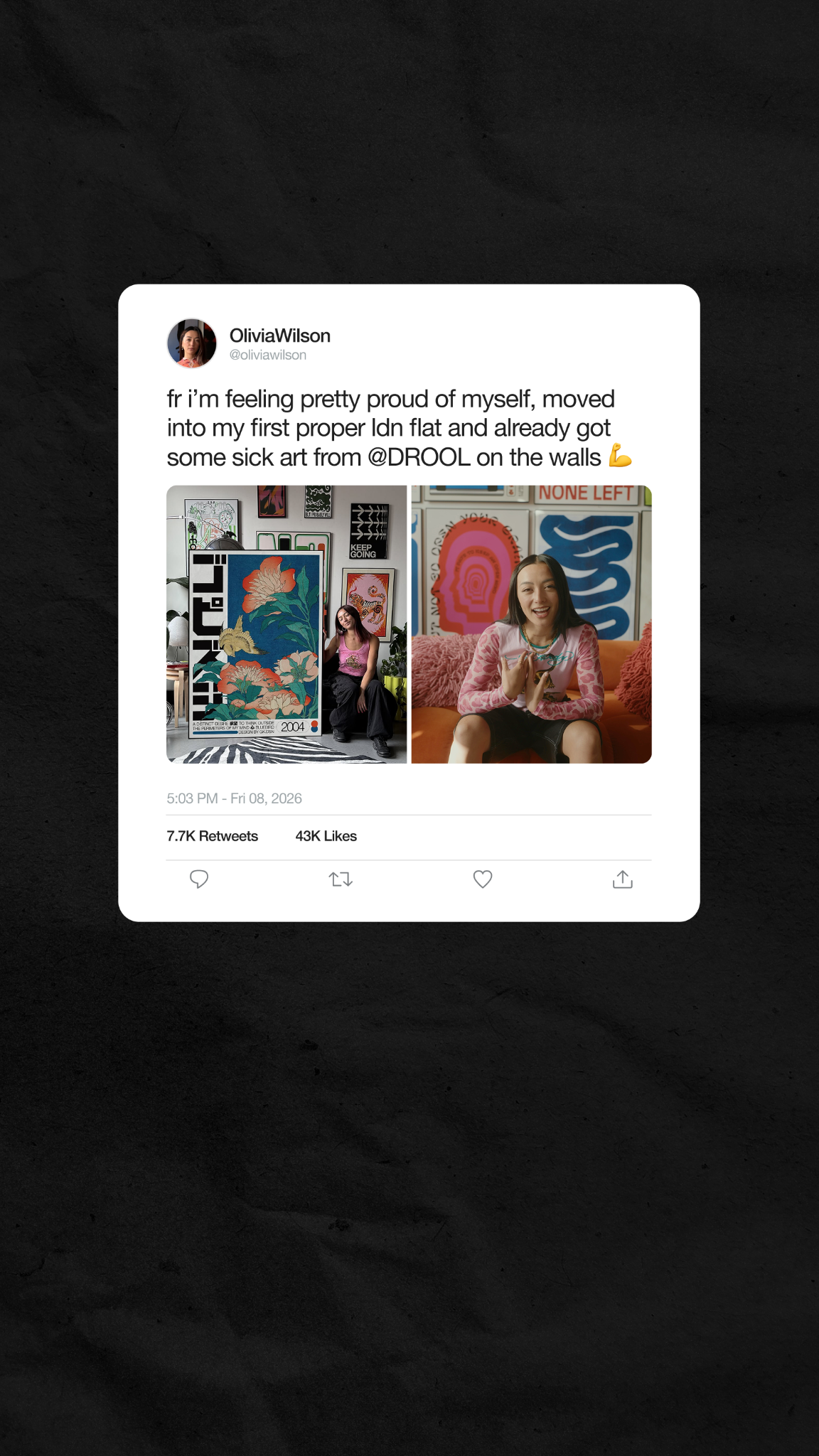 DROOL Facebook ad