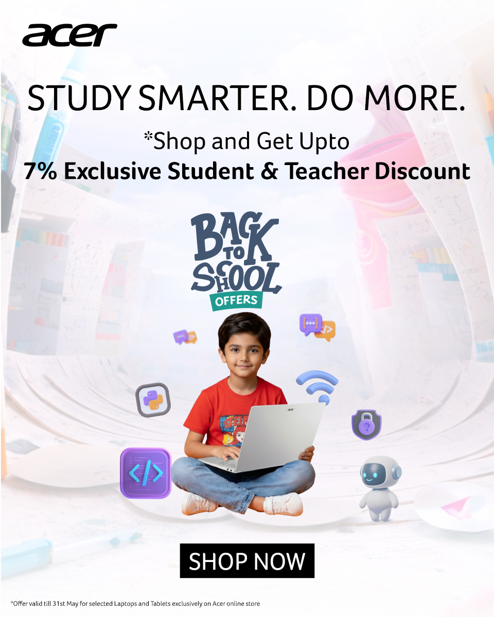 Acer India Facebook ad