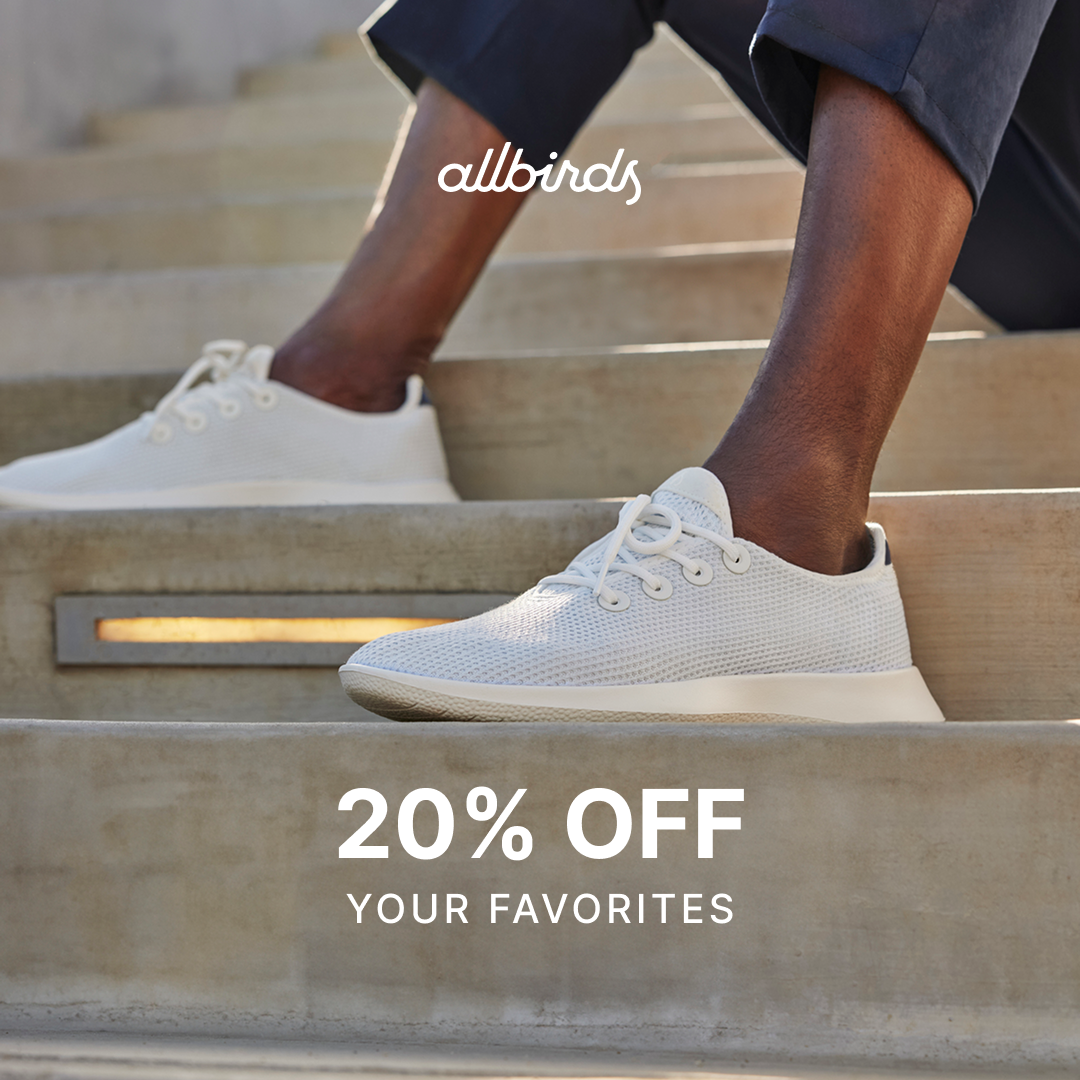 Allbirds Benelux Facebook ad