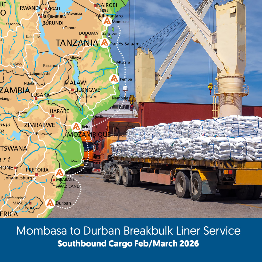 Afrilink Ocean Liner Facebook ad: Afrilink Ocean is developing a scheduled breakbulk service…