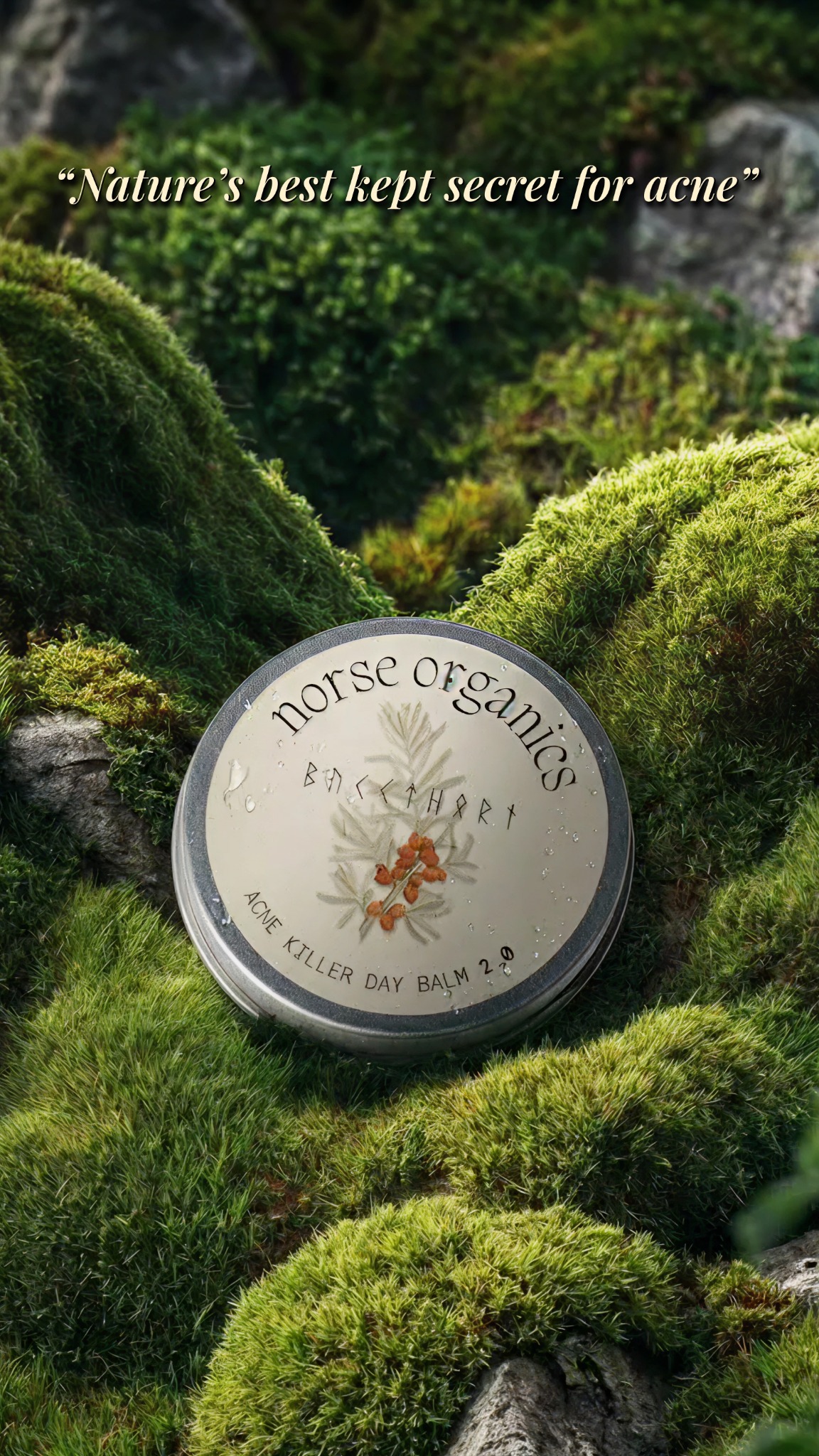 Norse Organics Facebook ad