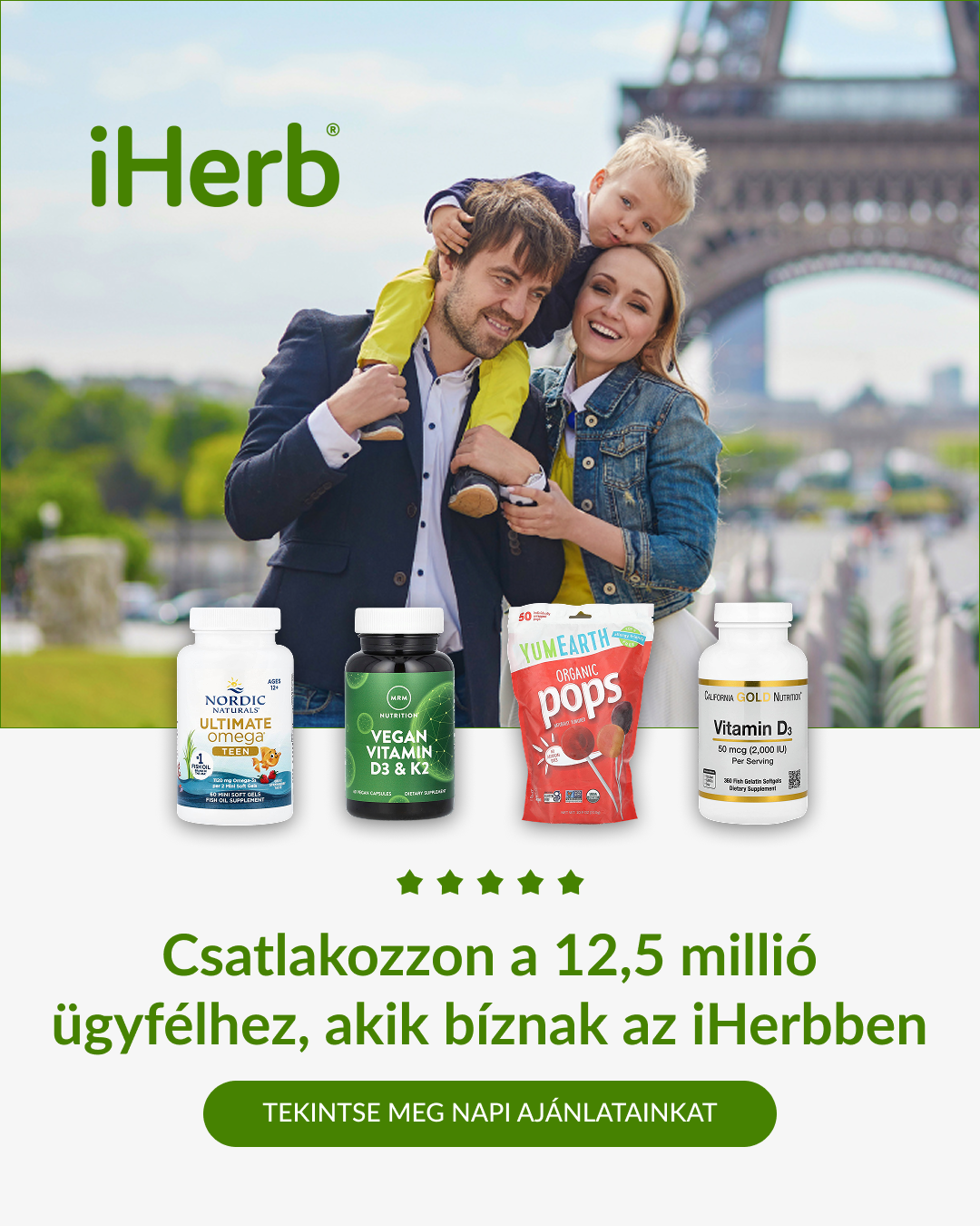 iHerb Facebook ad