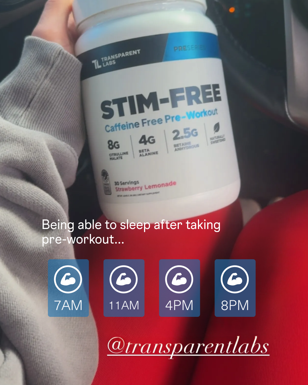 Transparent Labs Facebook ad