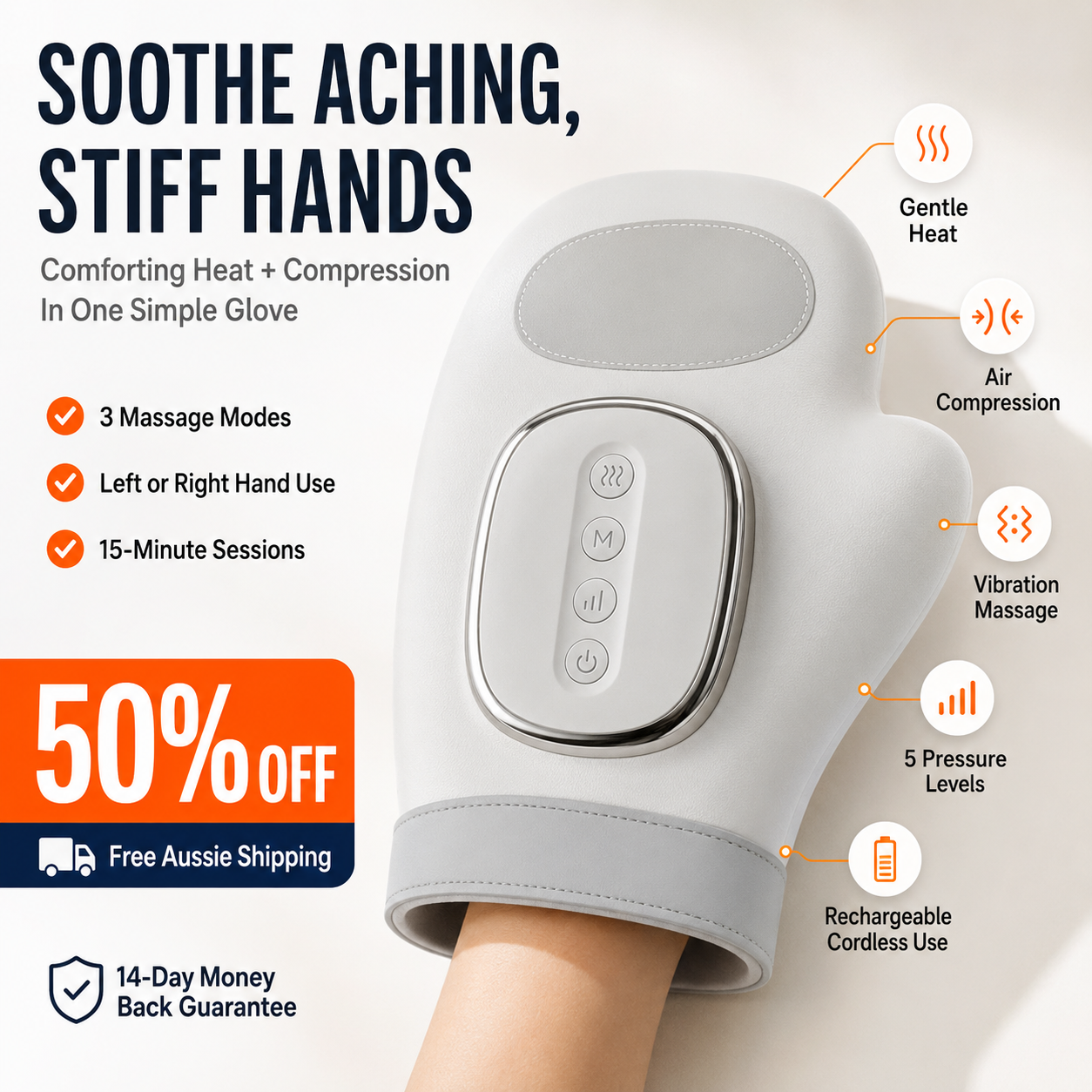 Brilliant Aussies Facebook ad: Soothe Ache Without Painkillers