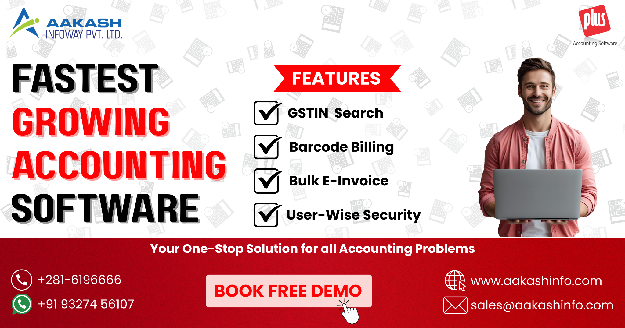 Plus Accounting Software Facebook ad from Jan 17, 2026