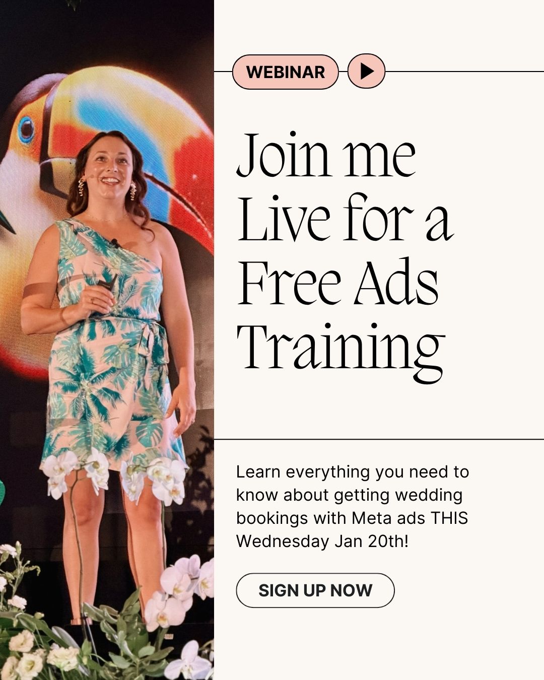 Laura Moore Facebook ad