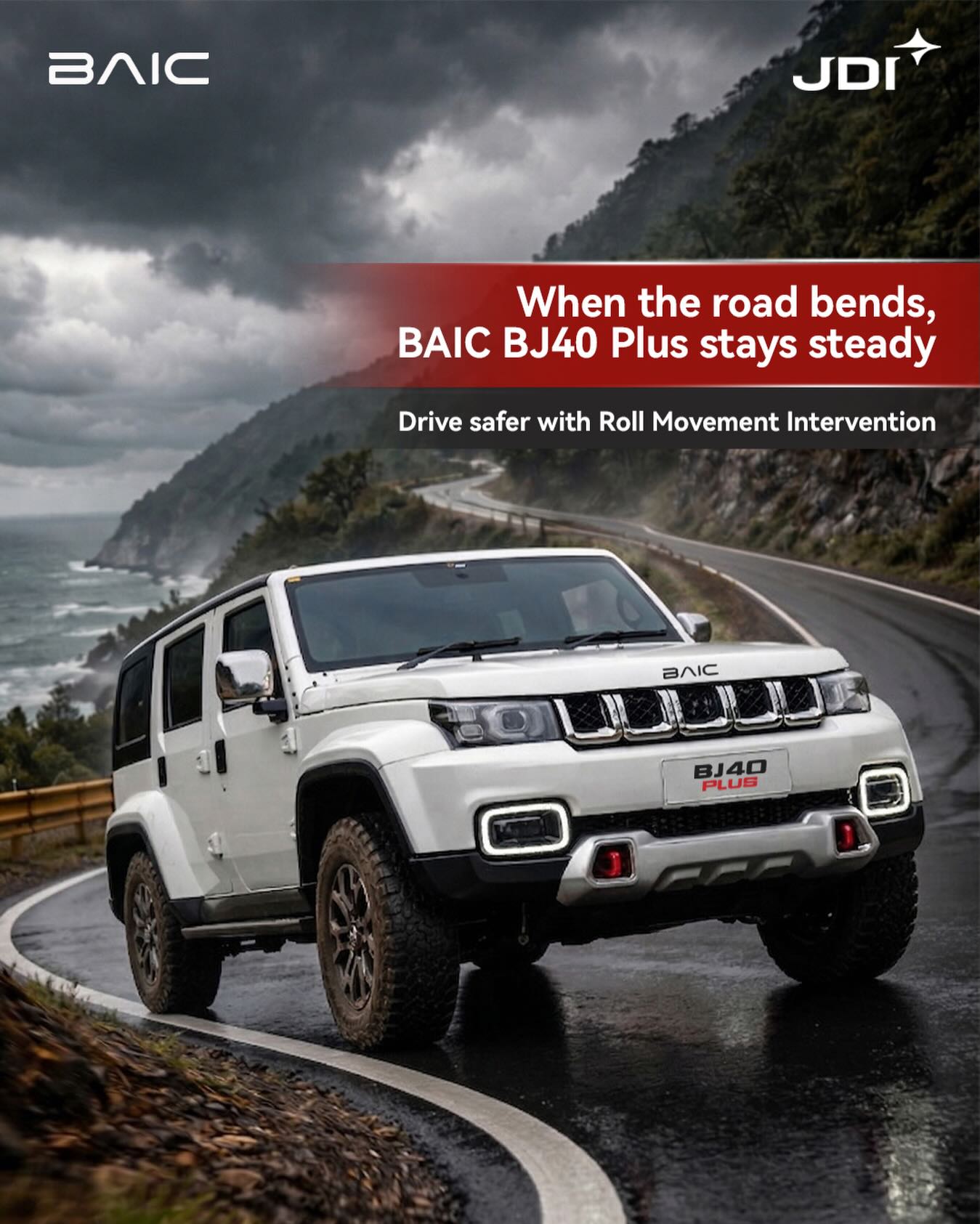 BAIC Indonesia Facebook ad: Being on the road is always full of…