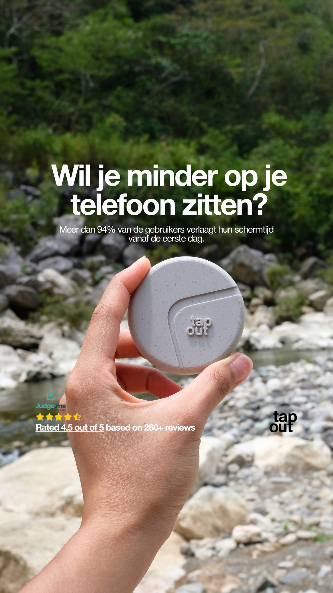 Tap Out Facebook ad