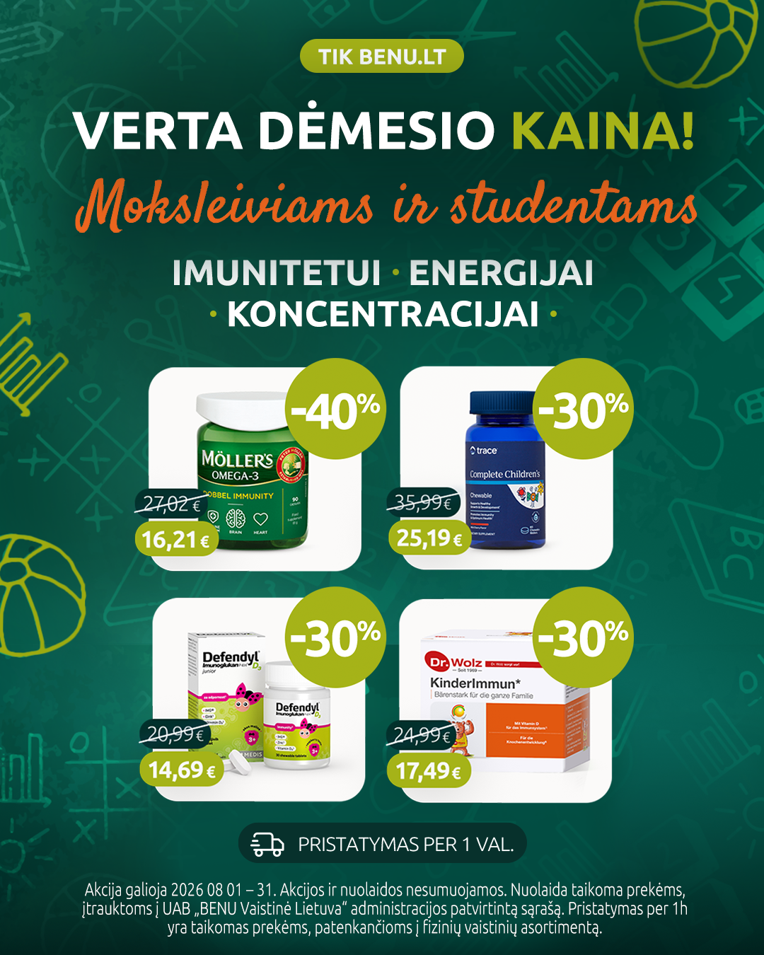 BENU Vaistinė Facebook ad