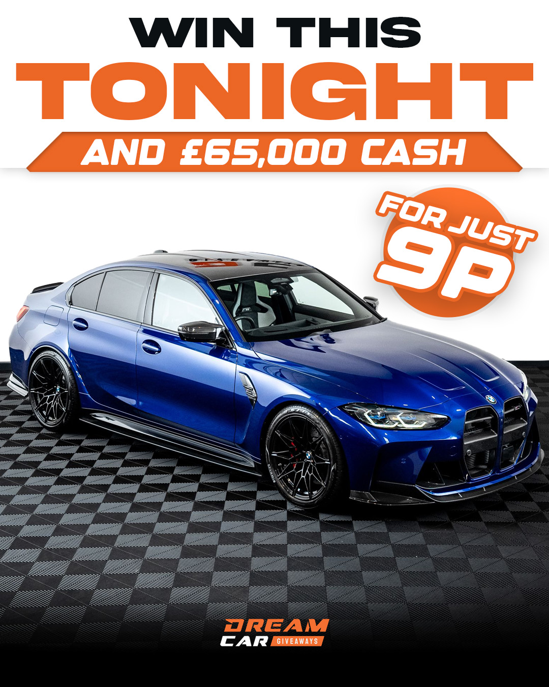 Dream Car Giveaways Facebook ad