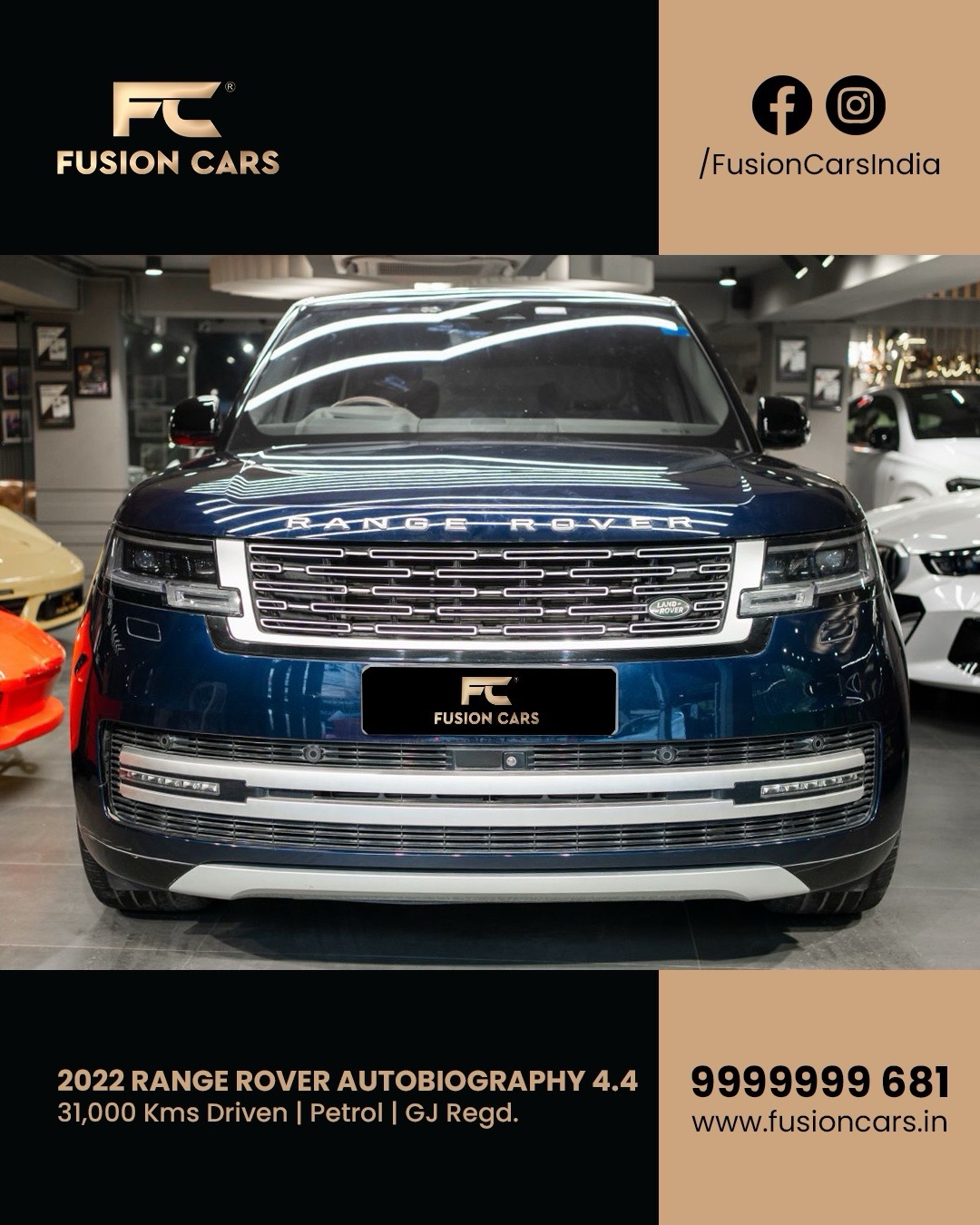 Fusion Cars Facebook ad