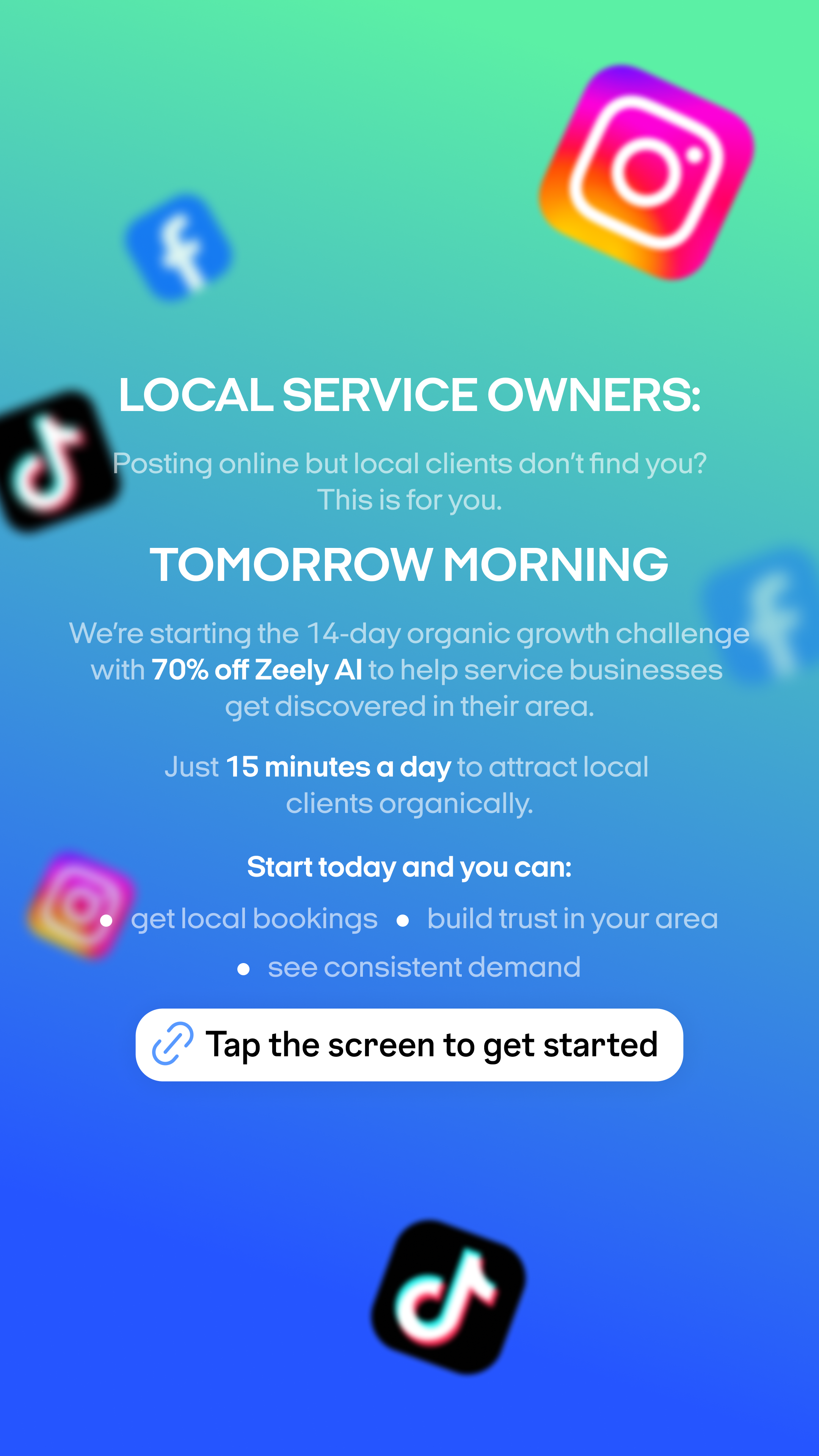 Zeely Facebook ad