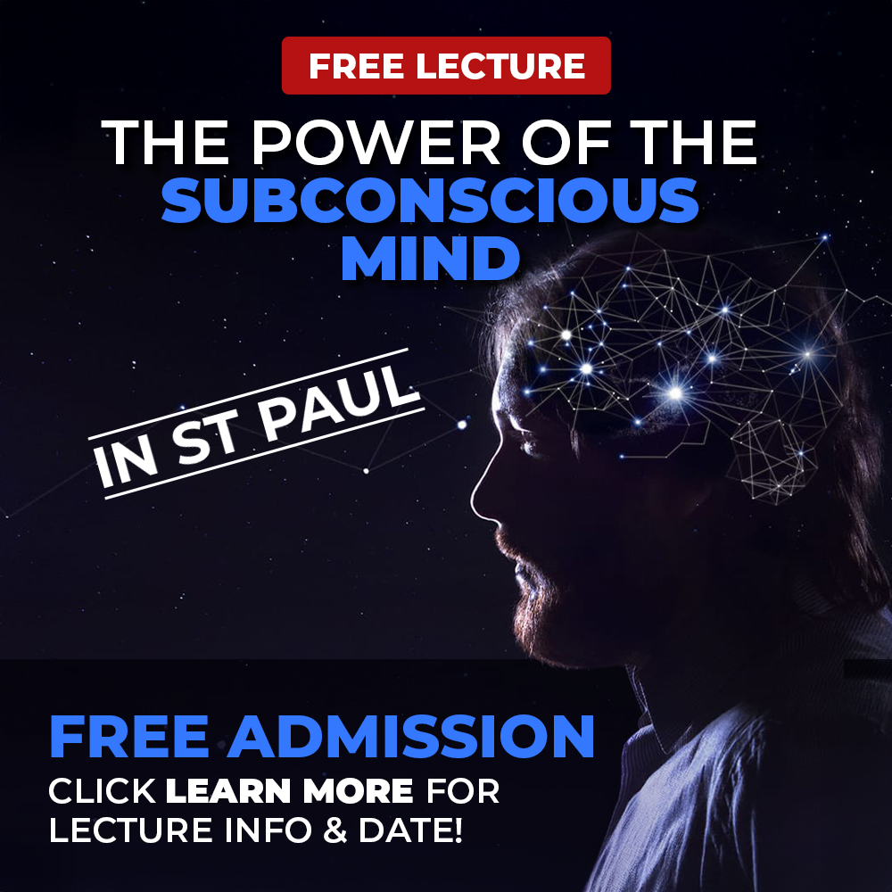 The Power of the Subconscious Mind Twin Cities Facebook ad: Power of the Subconscious Mind