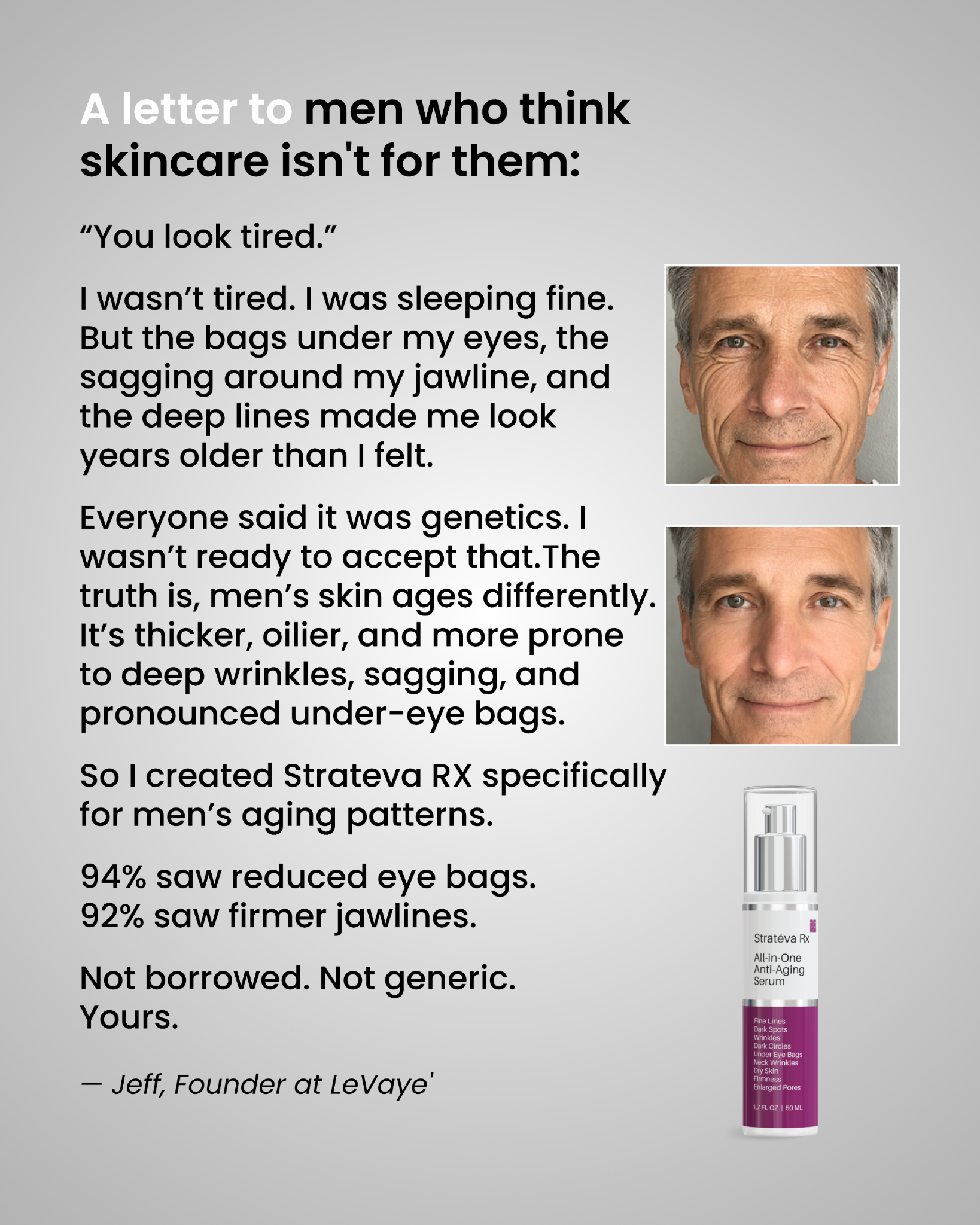 LeVaye' Cosmetics Facebook ad