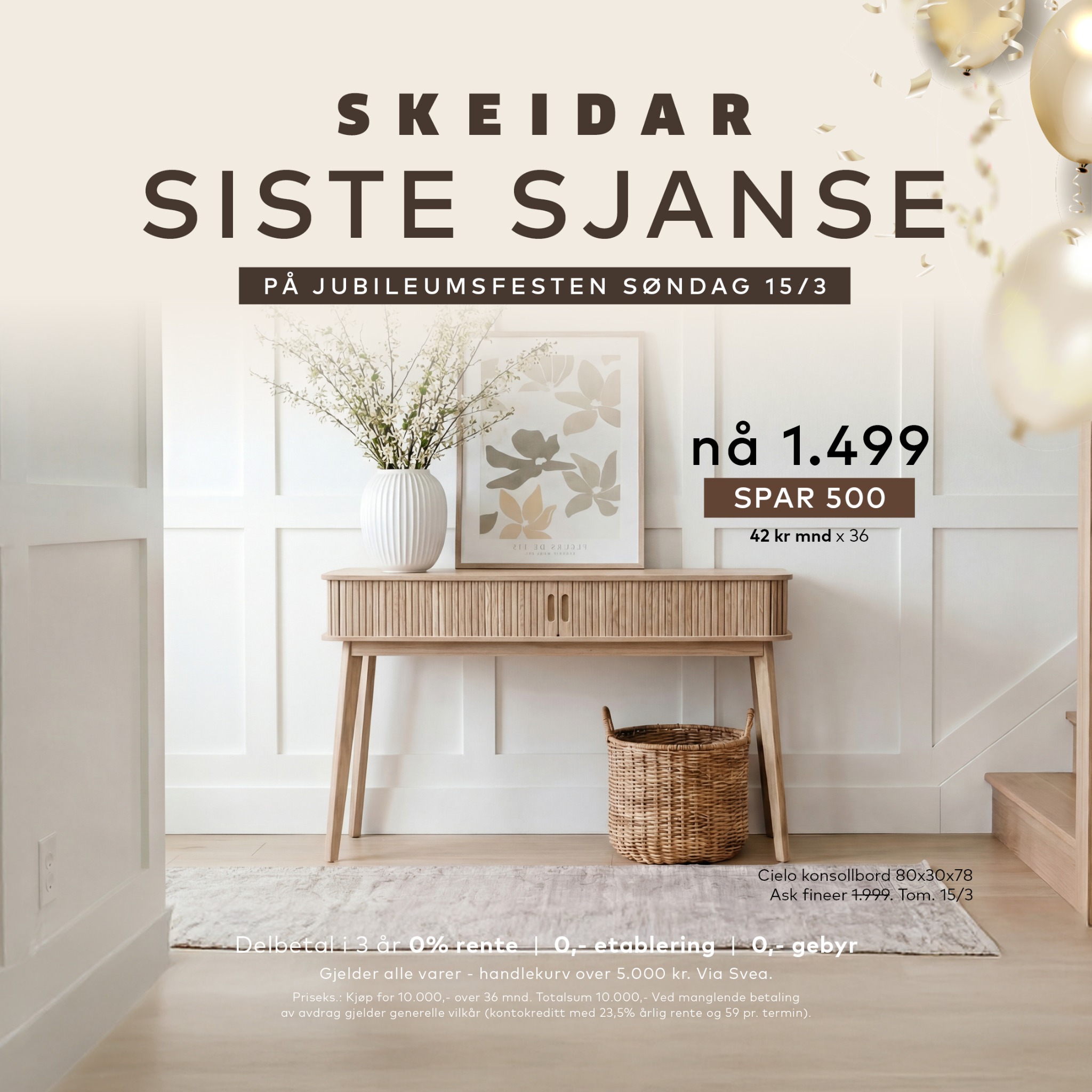 Skeidar Facebook ad