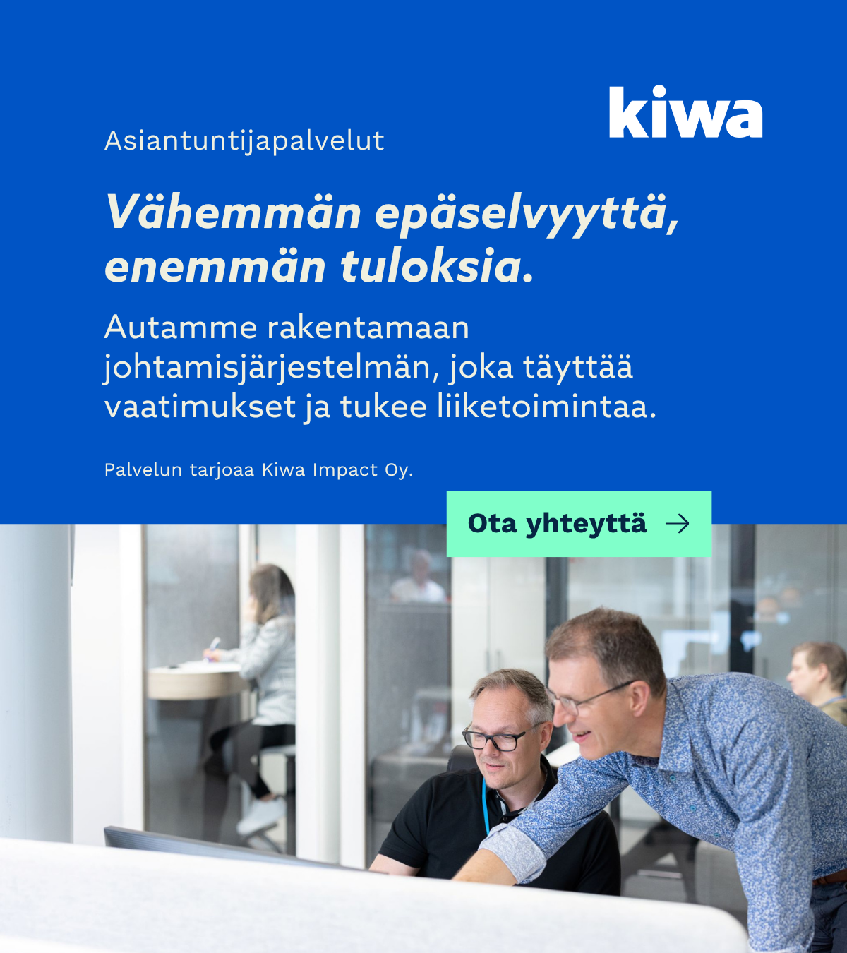 Kiwa Suomi Facebook ad from Jun 18, 2026