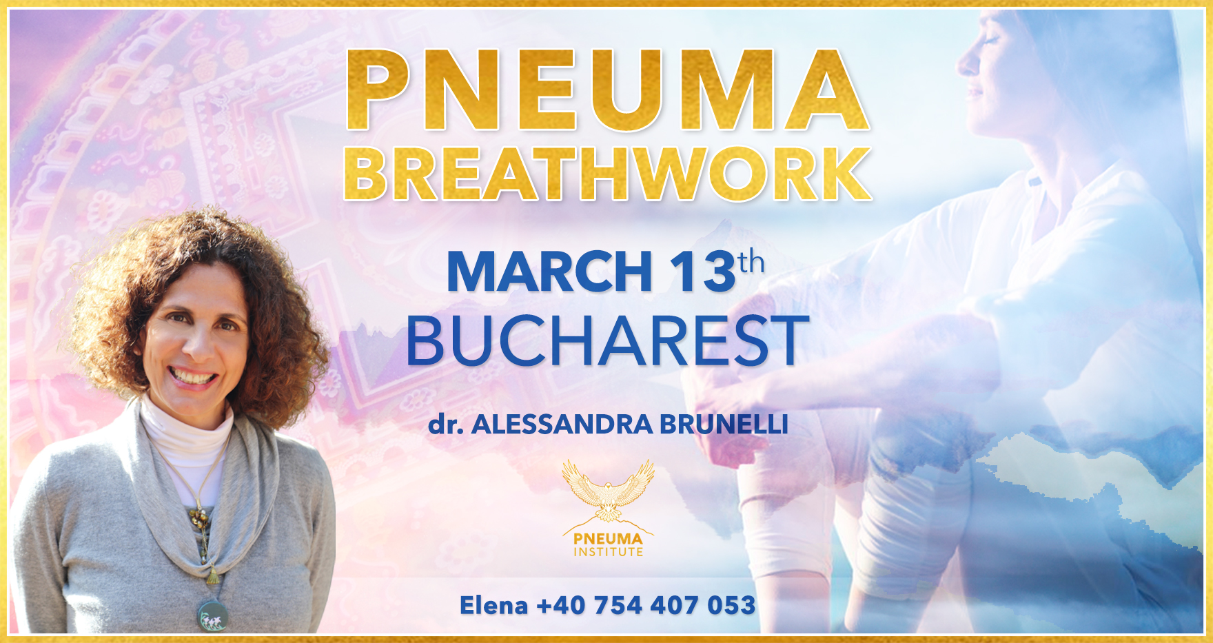 Pneuma Romania Facebook ad: 13 martie, Sesiune de Pneuma Breathwork, București