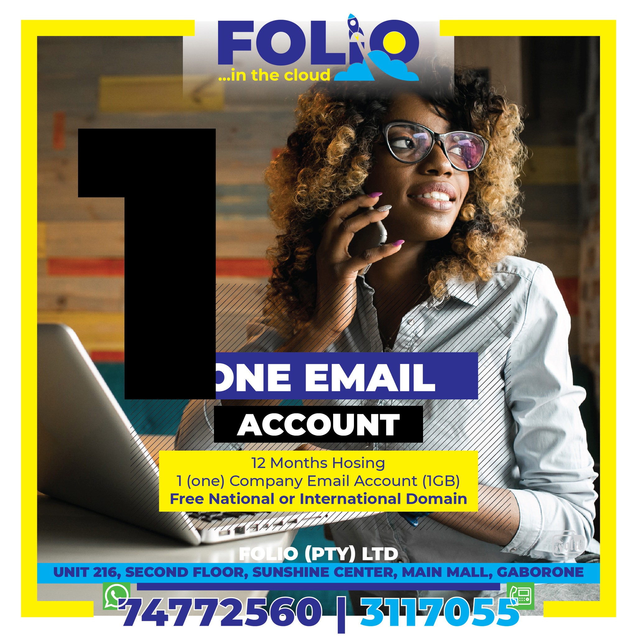 FOLIO Web Services Facebook ad