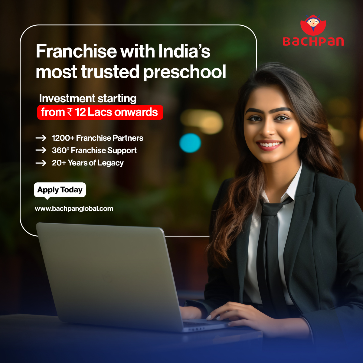 Bachpan Play School Facebook ad