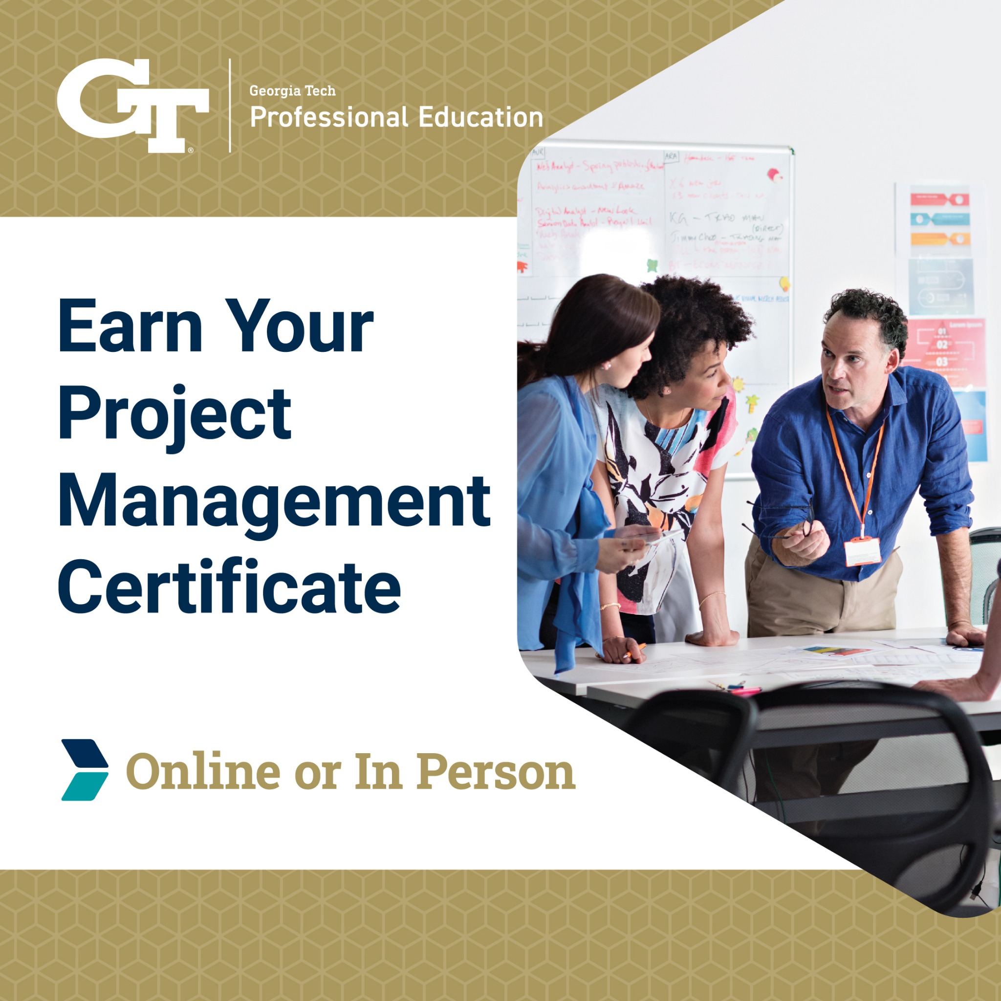Georgia Tech Professional Education Facebook ad from Jul 17, 2024