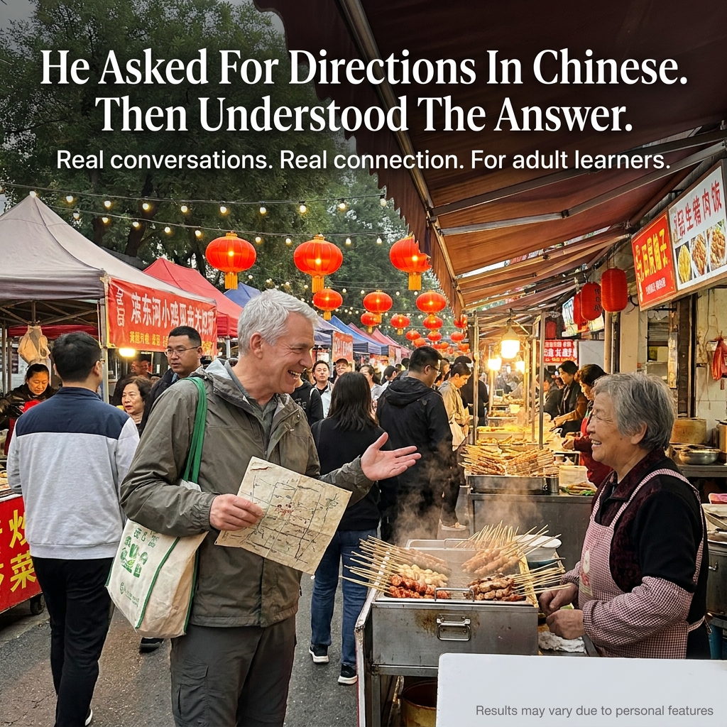Carolyn Peterson Facebook ad: What Finally Made Spoken Chinese Slow Down for Me