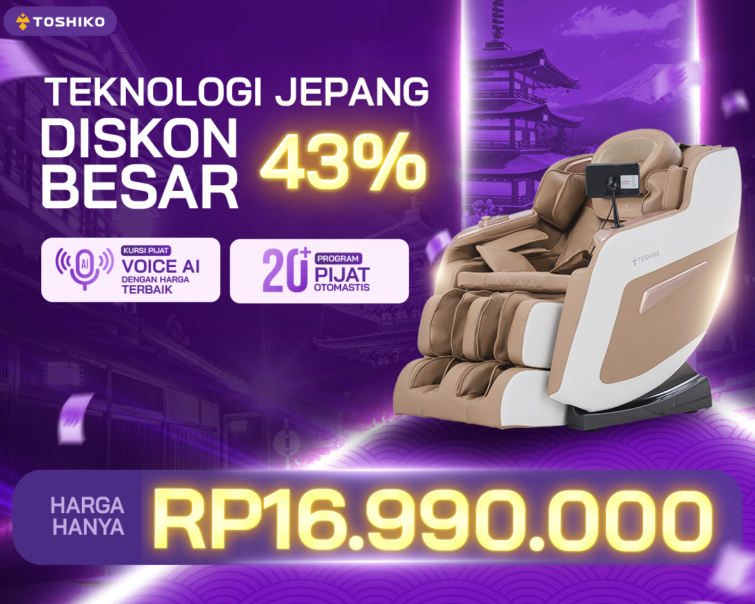 Kursi Pijat Mewah Toshiko - Bandung Shophouse Facebook ad: Beli sekarang